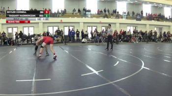 165 lbs Champ. Round 2 - Taggart Kazmierczak, Wheaton (il) vs Skyler Cornell, Ohio Wesleyan