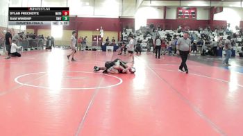 106 lbs Quarterfinal - Dylan Frechette, Mayo Quanchi vs Sam Winship, Smittyâ??s Barn