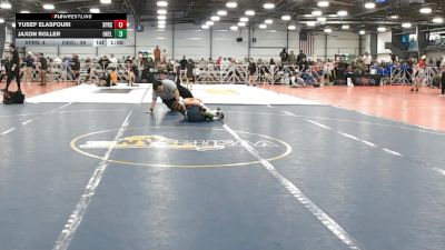 84 lbs Round 3 - 12:00pm Friday - Jaxon Roller, Oklahoma Elite vs Yusef Elasfouri, Terps XPress