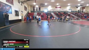 150 lbs Quarterfinal - Daniel Martinez, Warden vs Jaquan James, White Swan
