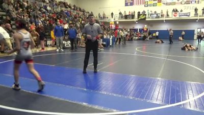 90 lbs Round Of 32 - Teige Haller, Wadsworth vs Parker Kolarcik, Canon-McMillan