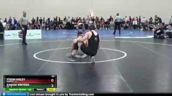 157 lbs Semis & 3rd Wb (16 Team) - Kaidon Winters, RIT vs Tyson Nisley, Wabash