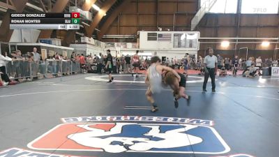 145 lbs Rr Rnd 3 - Gideon Gonzalez, Bergen Catholic vs Ronan Montes, Blair Academy