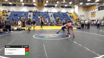 160 lbs Consi Of 8 #1 - Dom Pappalardo, Barron Collier vs Aidan Gingell, Tiger Wrestling Club