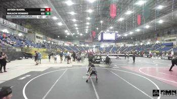 52 lbs 5th Place - Jayden Madril, Duran Elite vs Malachi Romero, Ridge WC