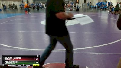 60 lbs Semis & 1st Wrestleback (8 Team) - John LaMere, Centennial vs Easton Ebnet, Holdingford