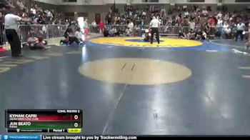 128 lbs Cons. Round 2 - Jun Beato, PIMAA vs Kymani Capri, Ukiah Wrestling Club