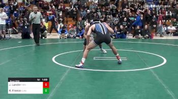 132 lbs Final - Jose Landin, Frontier vs Ryan Franco, Clovis North