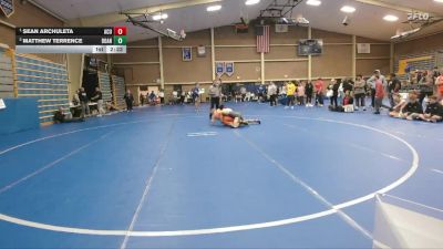 133 lbs 3rd Place Match - Matthew Terrence, Doane vs Sean Archuleta, Arizona Christian University