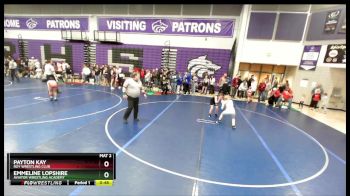 101-102 lbs Round 2 - Payton Kay, Roy Wrestling Club vs Emmeline Lopshire, Aviator Wrestling Academy