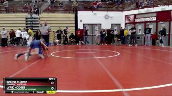 74-80 lbs 3rd Place Match - Lyrik Hodges, Contenders Wrestling Acadamy vs Romeo Chavez, Frankfort Wrestling