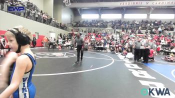 55 lbs Round Of 16 - Boston Brooks, Winfield Youth Wrestling Club vs Waylon Cooper, Sperry Wrestling Club