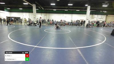 85 lbs Consi Of 32 #2 - Azyah Rice, CA vs Seth Hollerman, PA