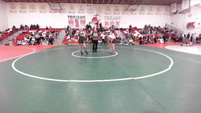 155 lbs Cons. Semi - Rebekah Capson, Bonneville vs Emma McDuffey, Ridgevue