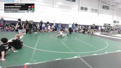 125 lbs Round Robin 3 - Colin Broxterman, Indiana Outlaws Black-HS vs Chase Breneman, Revival-HS