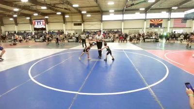 46 lbs 3rd Place - Lorenzo Perez, Rising Sun WC vs Roman Rosales, Tucson Cyclones