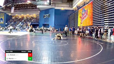 106 lbs Cons. Round 2 - Channing Hickok, Delone Catholic vs Cole Perrin, Delaware Military Academy