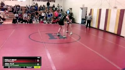 165 lbs Semifinal - Molly Bray, Red Mountain vs Isra Faja, Sandra Day O`Conner