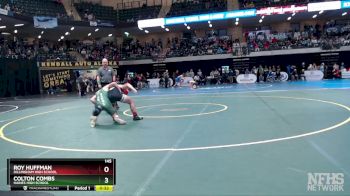 145 lbs Cons. Round 2 - Roy Huffman, Dillingham High School vs Colton Combs, Haines High School