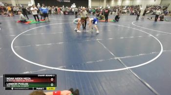 113 lbs Champ. Round 2 - Landon Puglisi, MWC Wrestling Academy vs Noah Aiden Meza, Black Fox Wrestling Academy