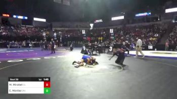 132 lbs Round Of 64 - Moses Mirabel, Gilroy (CC) vs Elijah Montez, Gregori (SJ)