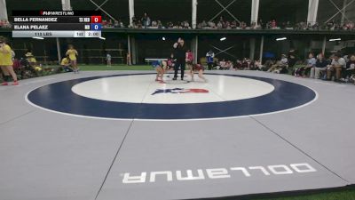 110 lbs Bella Fernandez, Texas Red vs Elana Pelaez, Maryland