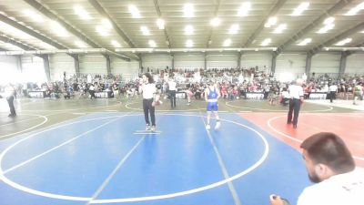 123 lbs Semifinal - Antonio Martinez, Wlv Jr Wrestling vs Cole Diaz, Mountain View Scrappers