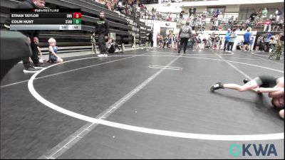 49 lbs Semifinal - Ethan Taylor, Shelton Wrestling Academy vs Colin Hunt, Standfast