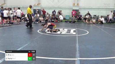 75 lbs Round 2 - Chase M-s, Ohio Gold 14K vs Cruz Perez, Dayton Bandits - Gray