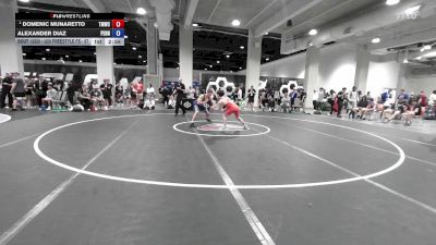 U20 Freestyle FS - 57 lbs Cons. Round 4 - Domenic Munaretto, Titan Mercury Wrestling Club (TMWC) vs Alexander Diaz, Pennsylvania