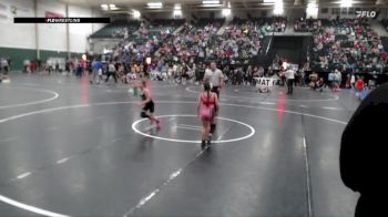 69-77 lbs Quarterfinal - Dariya Hoegemeyer, Wrestling With Character vs Penelope Schaffer, Team Garcia