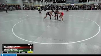 126 lbs Cons. Round 3 - Jackson Messenger, Hawk Wrestling Club vs Ian Trauernicht, Southern Illinois Regional Training Center