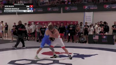 67 Finals kg Champ. Round 2 - Otto Black, NYAC/NMU vs Pierson Manville, Atreus Wrestling Club