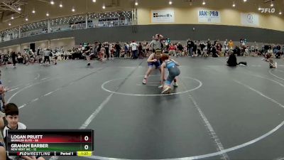 110 lbs Round 1 (6 Team) - Logan Pruitt, Brawler Elite vs Graham Barber, New Kent WC