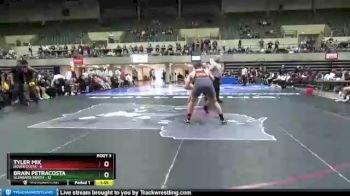 195 lbs Round 2 (4 Team) - Tyler Mix, Dover Eyota vs Brain Petracosta, Glenbard North