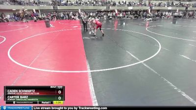 128 lbs Champ. Round 2 - Caden Schwartz, Oregon Youth Wrestling Club vs Carter Barz, Pursuit Wrestling Minnesota