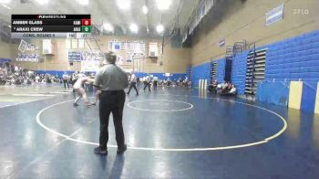 120lbs Cons. Round 9 - Amber Glass, Kamiakin (Girls) vs Araxi Crew, Arlington (Girls)