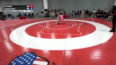 113 lbs Bo Gibbs, Ohio Scarlet FS vs Cason Craft, Oklahoma Blue