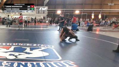 145 lbs Consi Of 8 #1 - Andre Washington, Journeymen WC vs Daniel Sheehan, Smitty's Barn