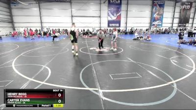 130 lbs Rd# 7- 10:45am Saturday Final Pool - Henry Begg, Team Michigan vs Carter Evans, Minion Black