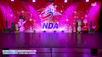Dance Dynamics - Everleigh Appling [2025 Tiny - Solo - Jazz Day 1] 2025 NDA Houston Regional