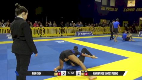 Marina Dos Santos Albino vs Pam Chen 2025 Pan IBJJF Jiu-Jitsu No-Gi Championship