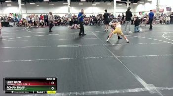 76 lbs Round 6 (8 Team) - Roman Davis, Armory Athletics vs Luke Beck, Terps East Coast Elite