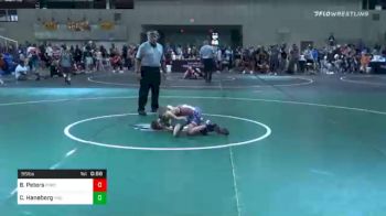 55 lbs Consolation - Brody Peters, Team Porcelli vs Charlie Haneborg, Mid-west Destroyrs