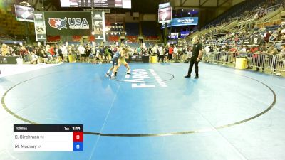 126 lbs Cons 64 #2 - Cade Birchman, WI vs Max Mooney, VA