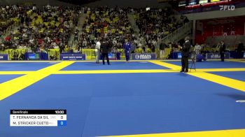 TAMIRIS FERNANDA DA SILVA vs MELISSA STRICKER CUETO 2024 World Jiu-Jitsu IBJJF Championship