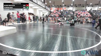 67-70 lbs Rr Rnd 2 - Elijah Matlock, Sallisaw Takedown Club 2 vs Clinton May, Runestone