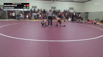 150-163 lbs 1st Place Match - Melanie Ruehlow, Independence Girls vs Alice Whalen, Mount Vernon Girls