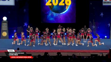 Twisted Cheer and Dance - Code Red [2026 L5 International Open Semis] 2026 The Cheerleading Worlds