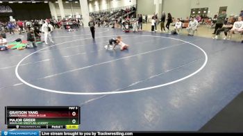 49 lbs 3rd Place Match - Major Greer, Siouxland Wrestling Academy vs Grayson Yang, CrassTrained: Weigh In Club